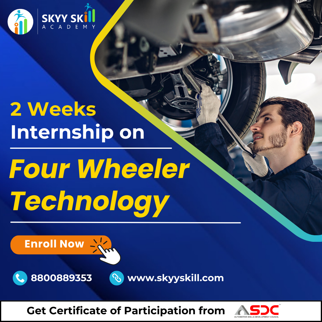Internship on Advanced Four Wheeler Technology with ASDC Certification (2 Weeks)- Bhubaneswar, Hyderabad